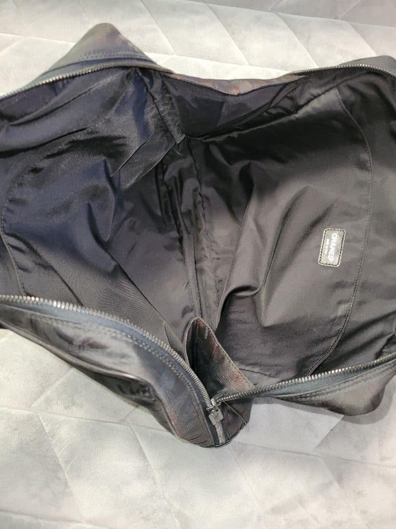 CHANEL ブラック ビジネスバッグ