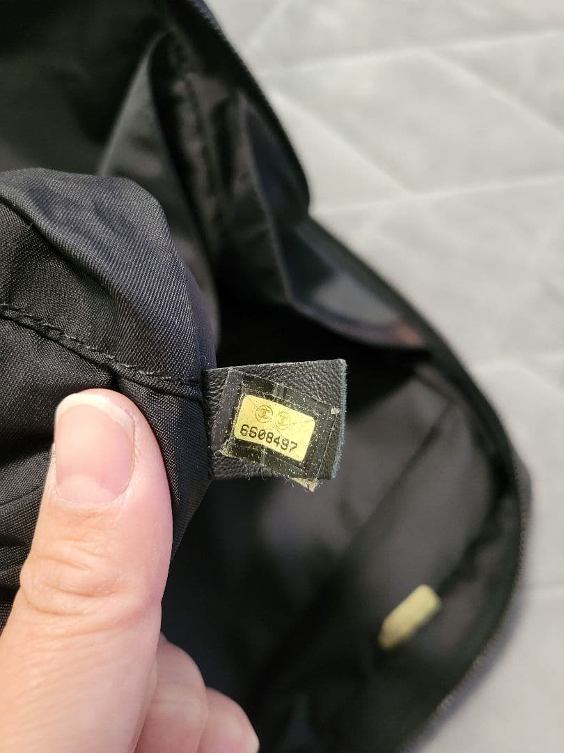 CHANEL ブラック ビジネスバッグ