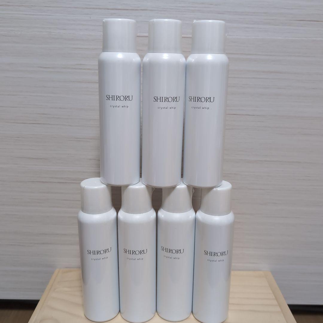 お買い得　SHIRORU 　クリスタルホイップ7本セット　新品未使用　おまけ付き