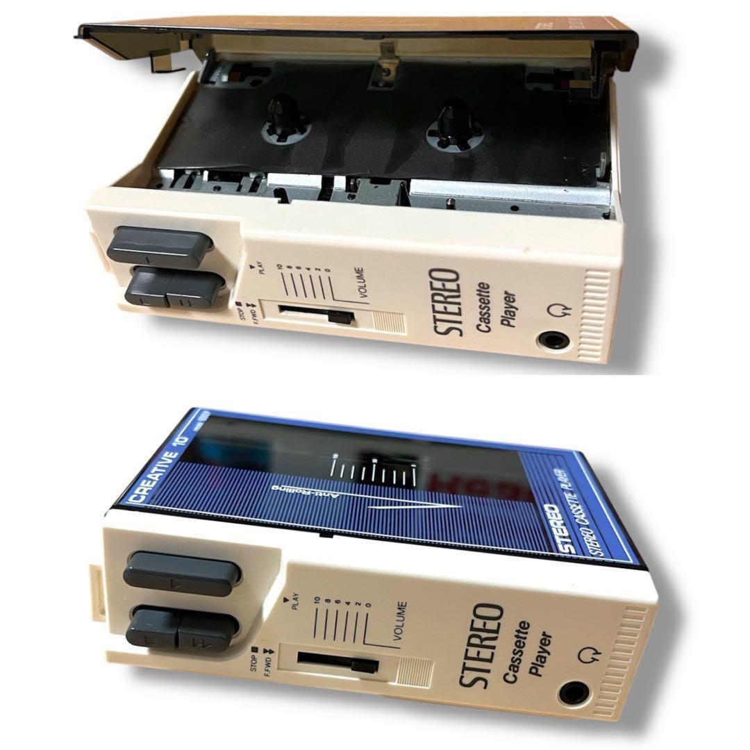 ★レア マイナーカセットプレイヤー スペースエイジ 昭和レトロ ウォークマン