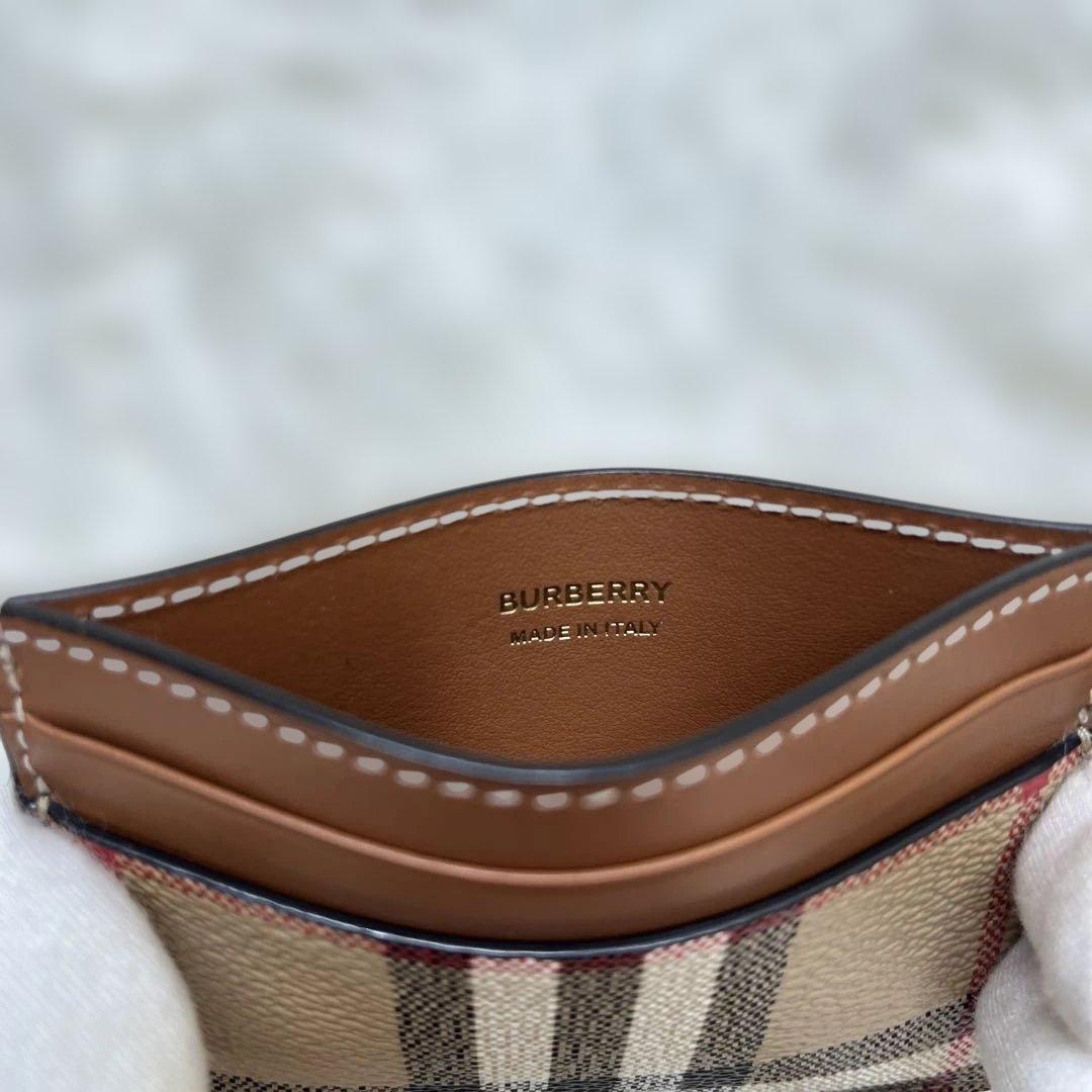 BURBERRY バーバリー 名刺入れ カードケース ノバチェック ユニセックス
