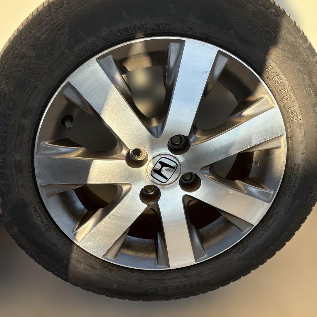 ホンダ フリード純正15インチ タイヤホイール4本セット中古品【引き取り限定】