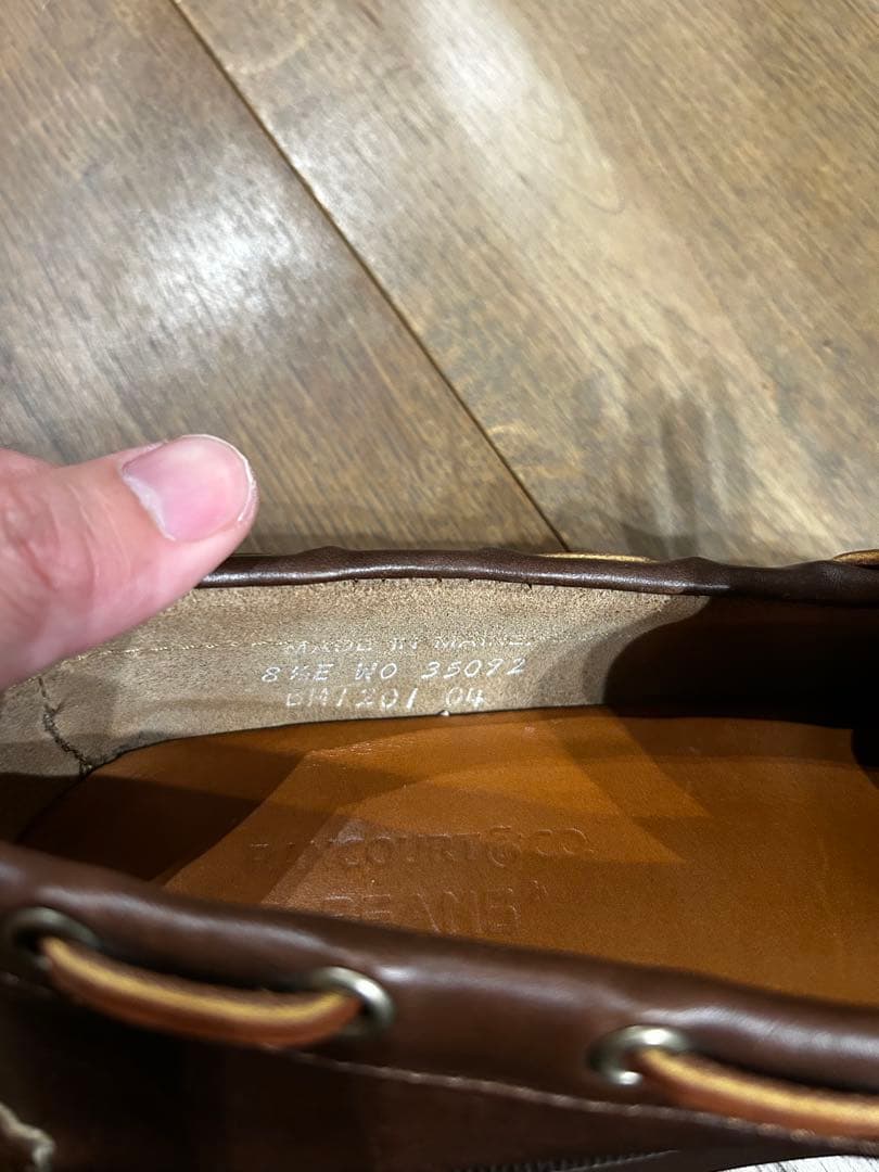 beams ×RANCOURT&CoGilman デッキシューズサイズ8.5