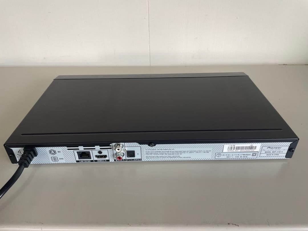 ❷未使用‼️Pioneer パイオニア BDP-3140-K ブルーレイ早い者勝ち