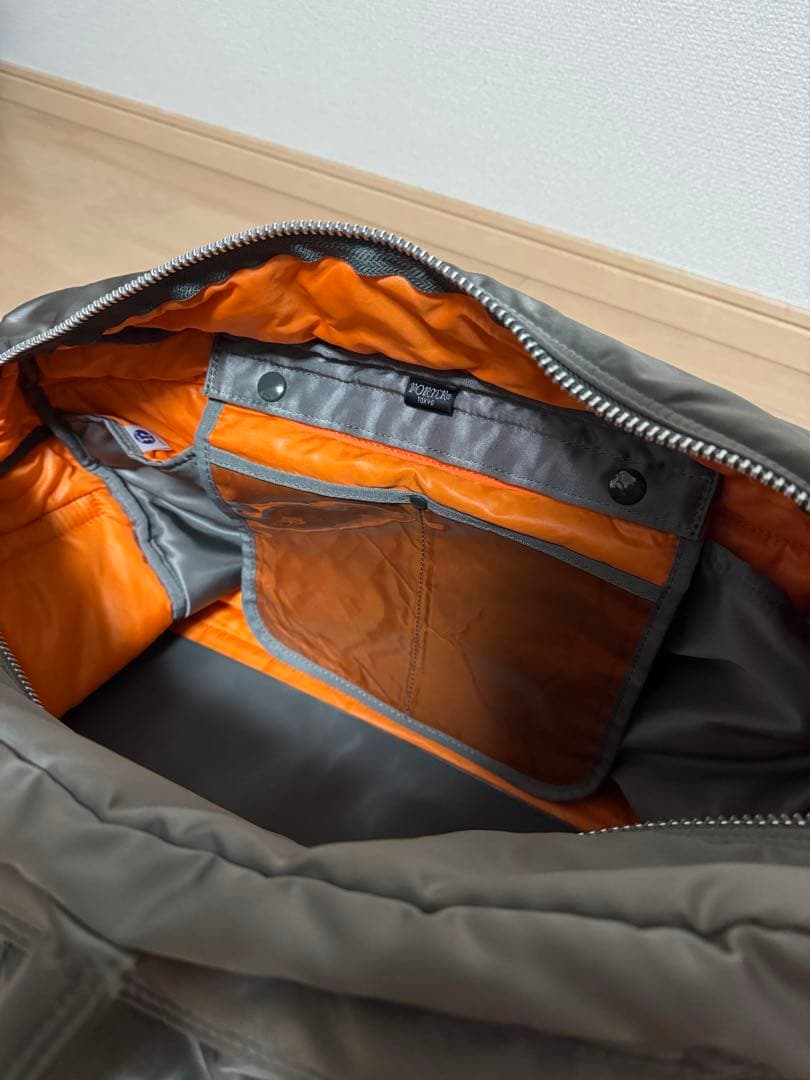PORTER TANKER ボストンバッグ ダッフルバッグ　ポーター　グレー