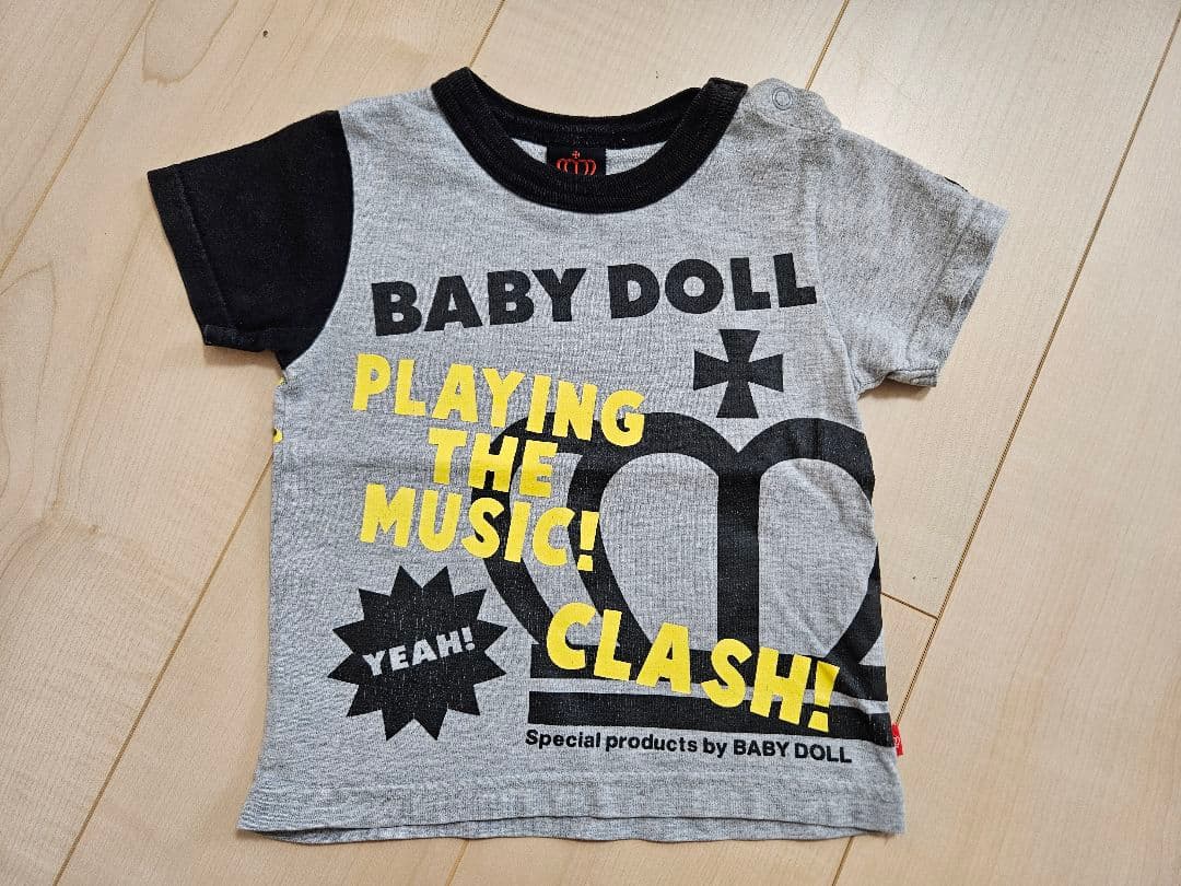 BABY DOLL ミッキーマウス Tシャツ 80