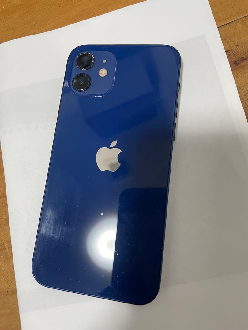 Apple iPhone 12 ブルー 本体　simフリー　64gb