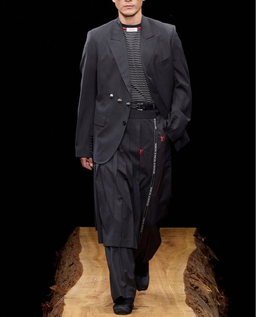 ‼️26SS‼️MASU RED BAR TACK TAILORED JACKET