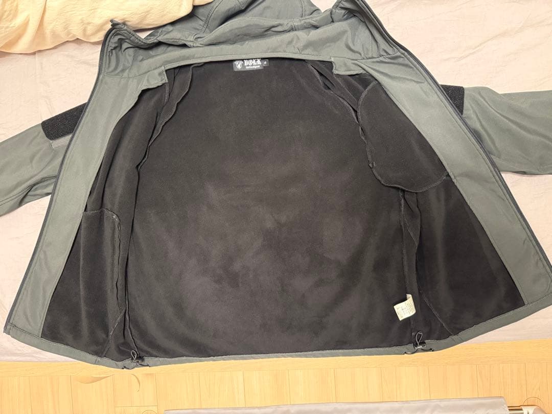 VOLK TACTICAL シェルジャケット グレー(size:L)