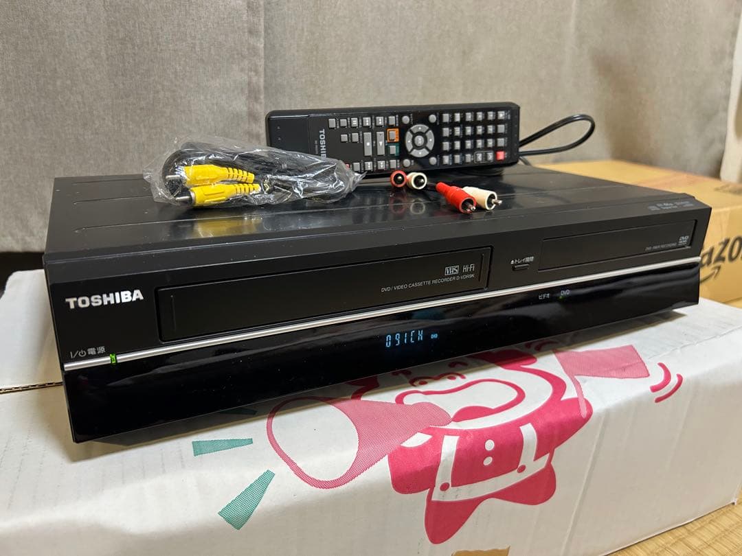 ビデオDVD 東芝 VTR一体型DVDレコーダー TOSHIBA D-VDR9K