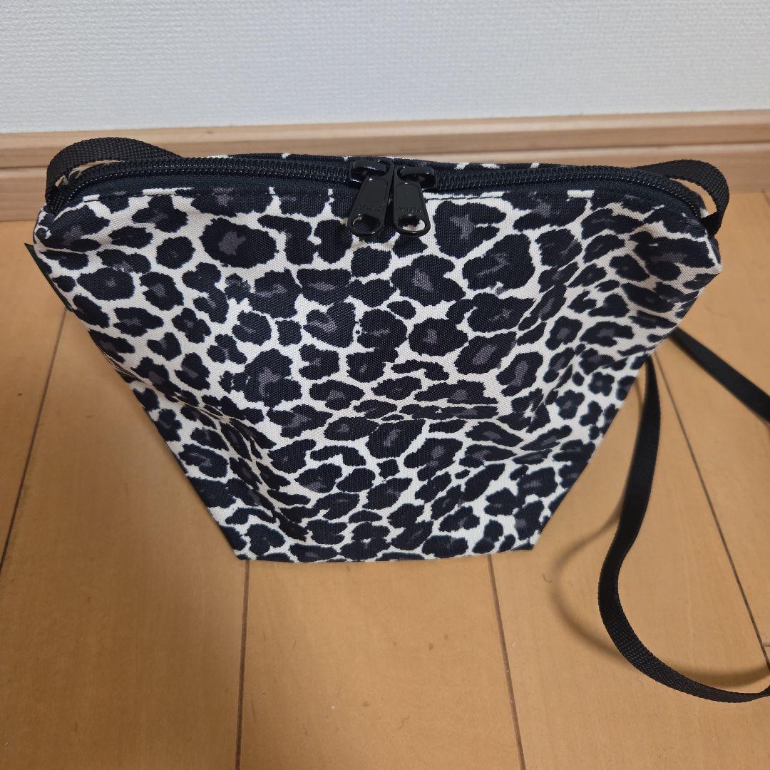 Herve Chapelier 2885F ヒョウ柄 ショルダーバッグ