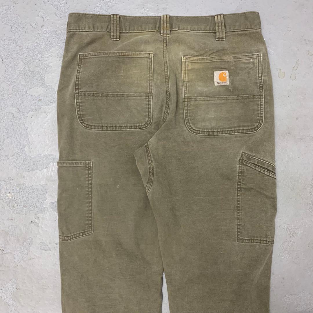 12WC965 Carhartt ダブルニー モスグリーン ペインターパンツ