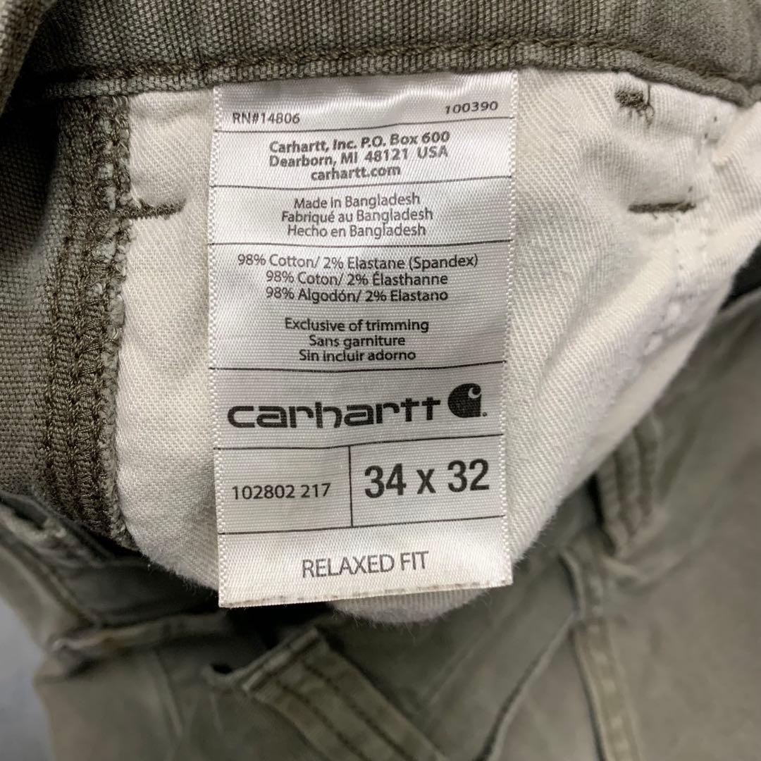 12WC965 Carhartt ダブルニー モスグリーン ペインターパンツ