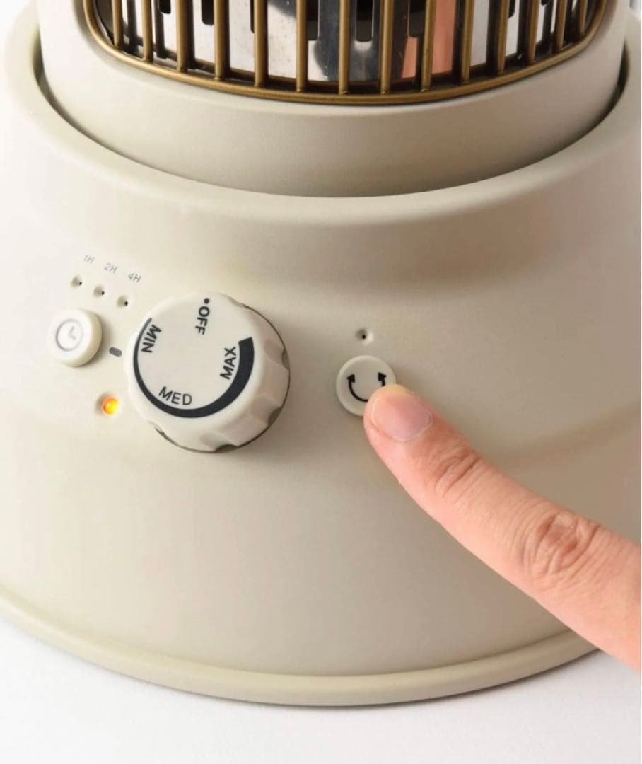 新品 BRUNO ブルーノ カーボンヒーター BOE077 ブルーグレー