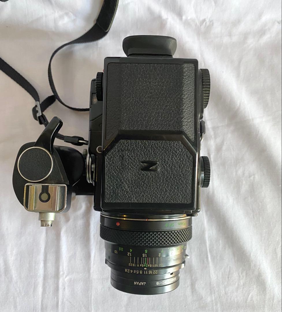 Zenza Bronica ETRS 75mm ゼニアブロニカ　グリップ付き