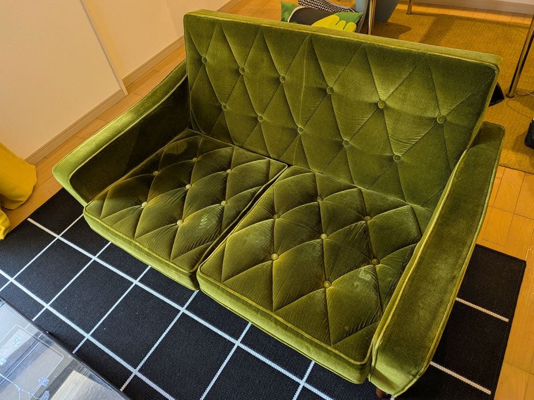 送料込み　カリモク60 ロビーチェア　2人掛け　Karimoku 60