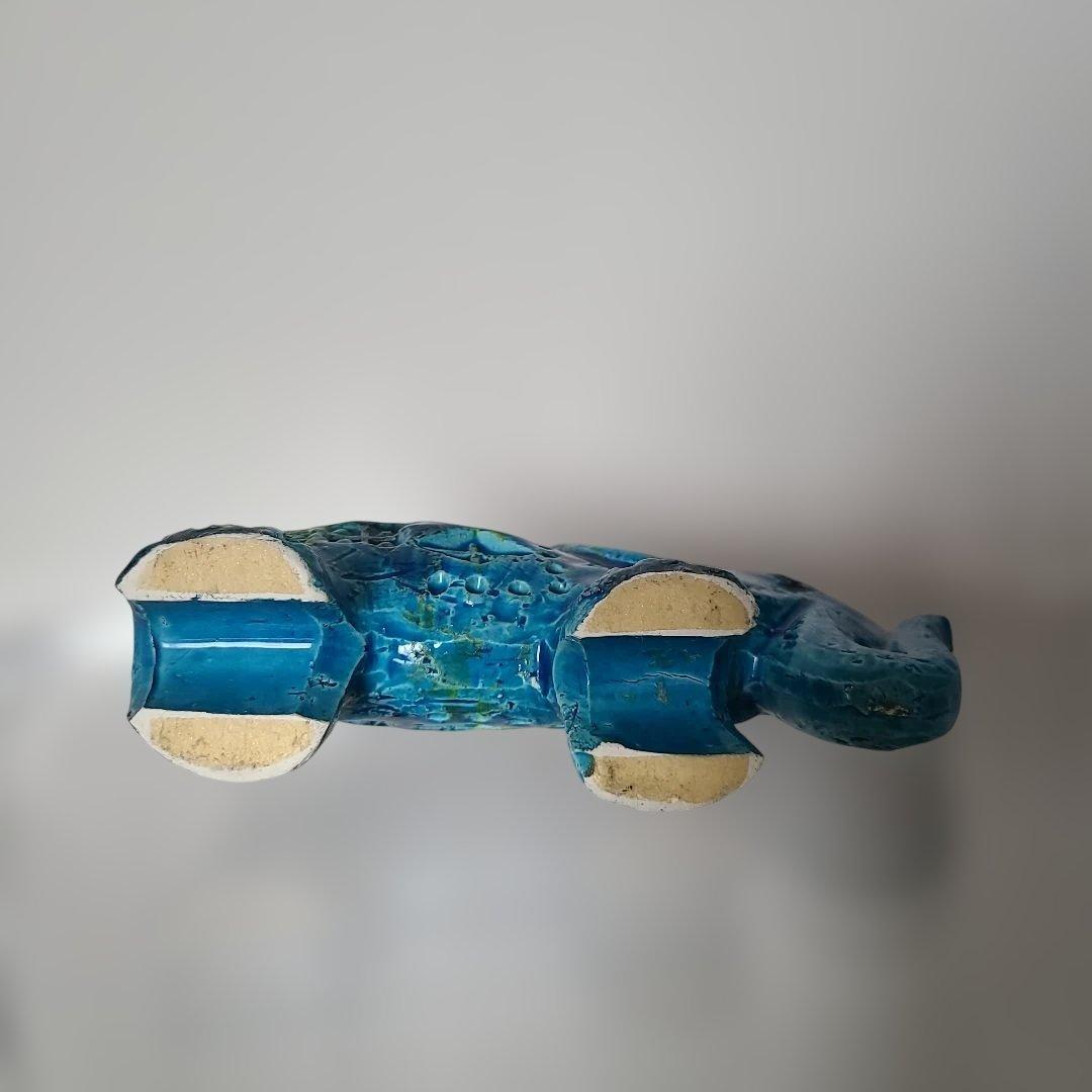 Bitossi Flavia　象の置物　イタリア　ビトッシフラビア