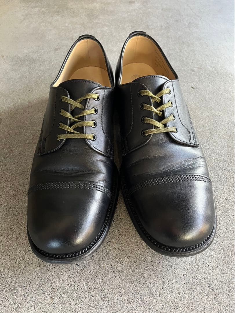 サンダース2545BOW B.G.S. DERBY SHOE ワクシーレザー