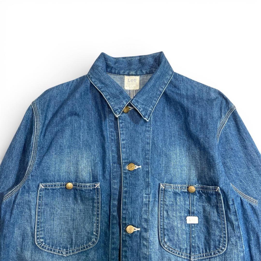 【超美品】Lee 91-J 加工 デニムカバーオール ロコジャケット 40