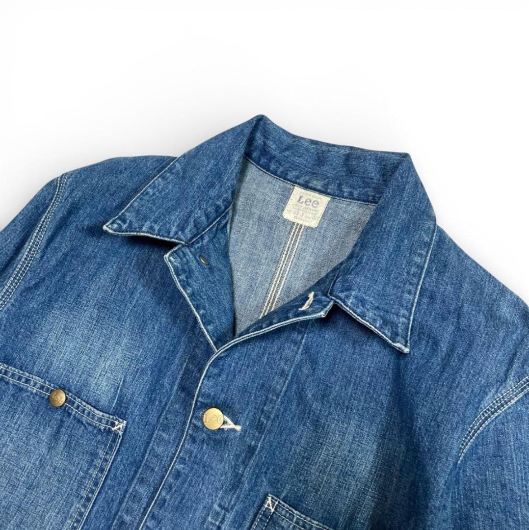 【超美品】Lee 91-J 加工 デニムカバーオール ロコジャケット 40