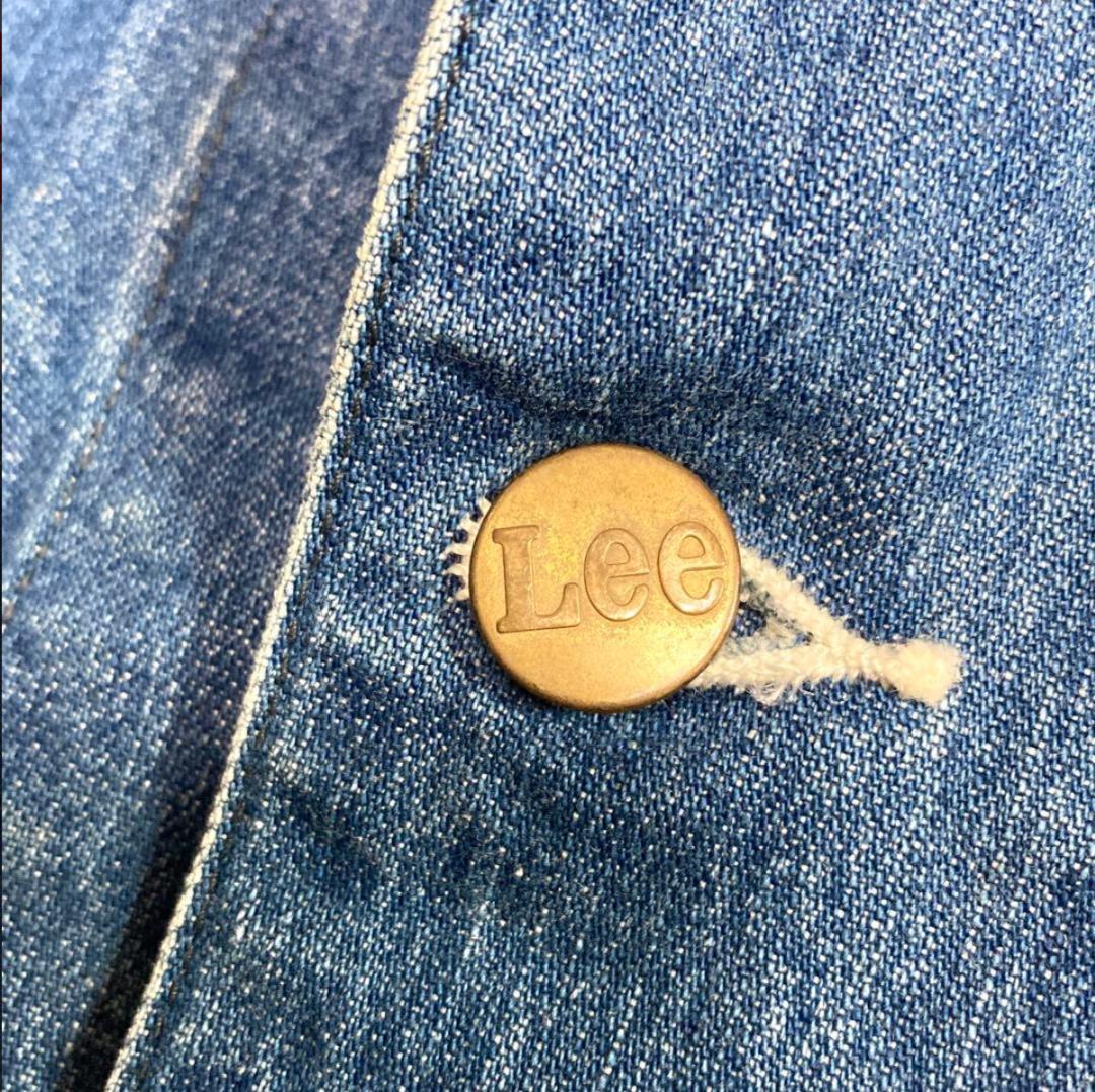 【超美品】Lee 91-J 加工 デニムカバーオール ロコジャケット 40