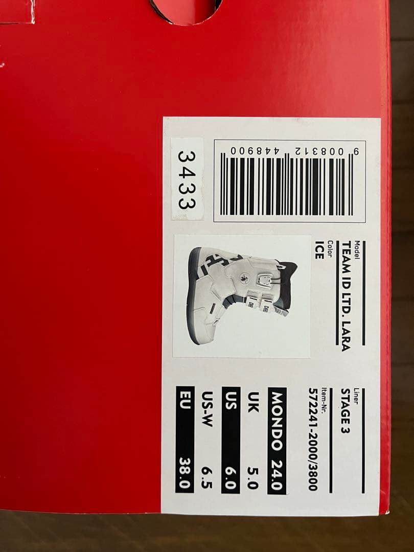 Ryo美品DEELUXTeam ID LTD.LARA スノーボードブーツ