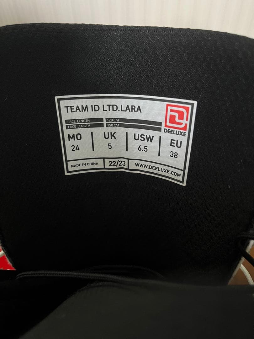 Ryo美品DEELUXTeam ID LTD.LARA スノーボードブーツ