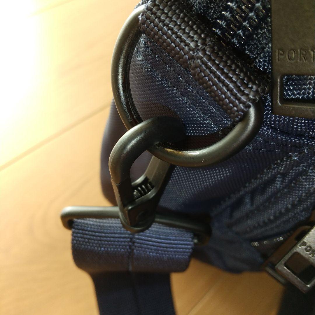 【美品】PORTER FLASH ショルダーバッグ ネイビー