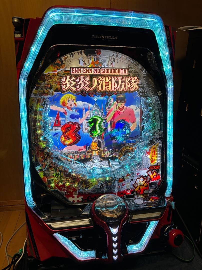 パチンコ Pフィーバー炎炎ノ消防隊G 実機！