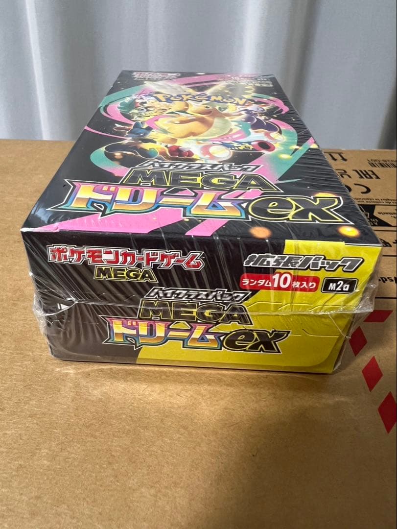 ポケモンカードゲーム 【シュリンク付き】　MEGAドリームex 1BOX