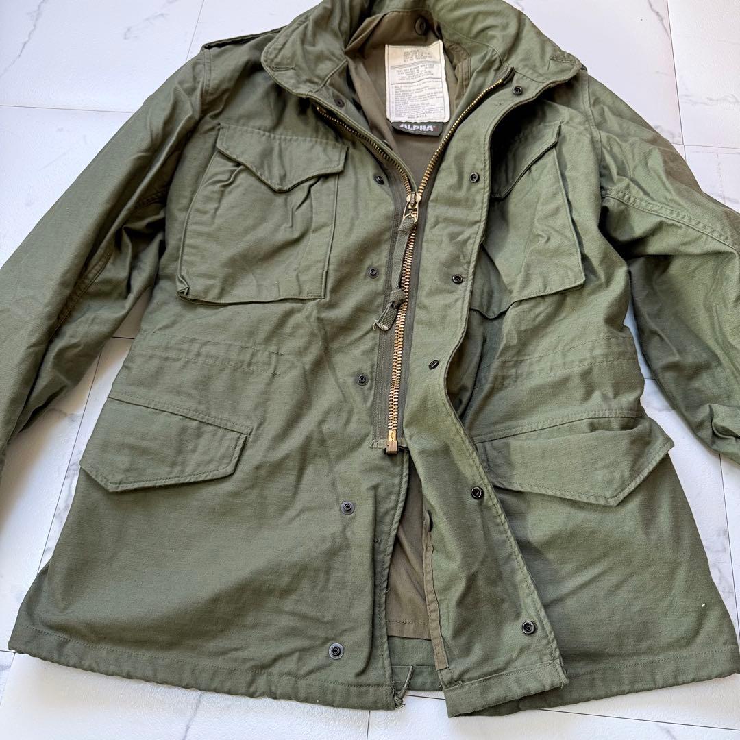 まさと 　USA製 ALPHA アルファ M-65 フィールドジャケット