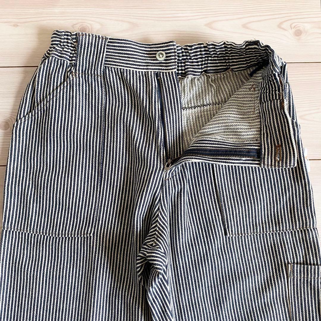 vm 2023秋冬 ヒッコリー ペインターパンツ ウエストゴム パラスパレス取扱