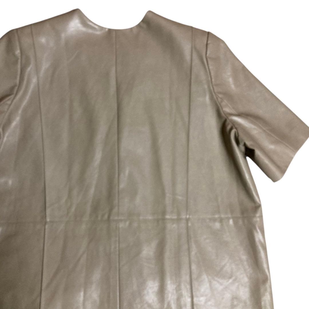 【にこchan】PRANK PROJECT フェイクレザー ミニワンピース