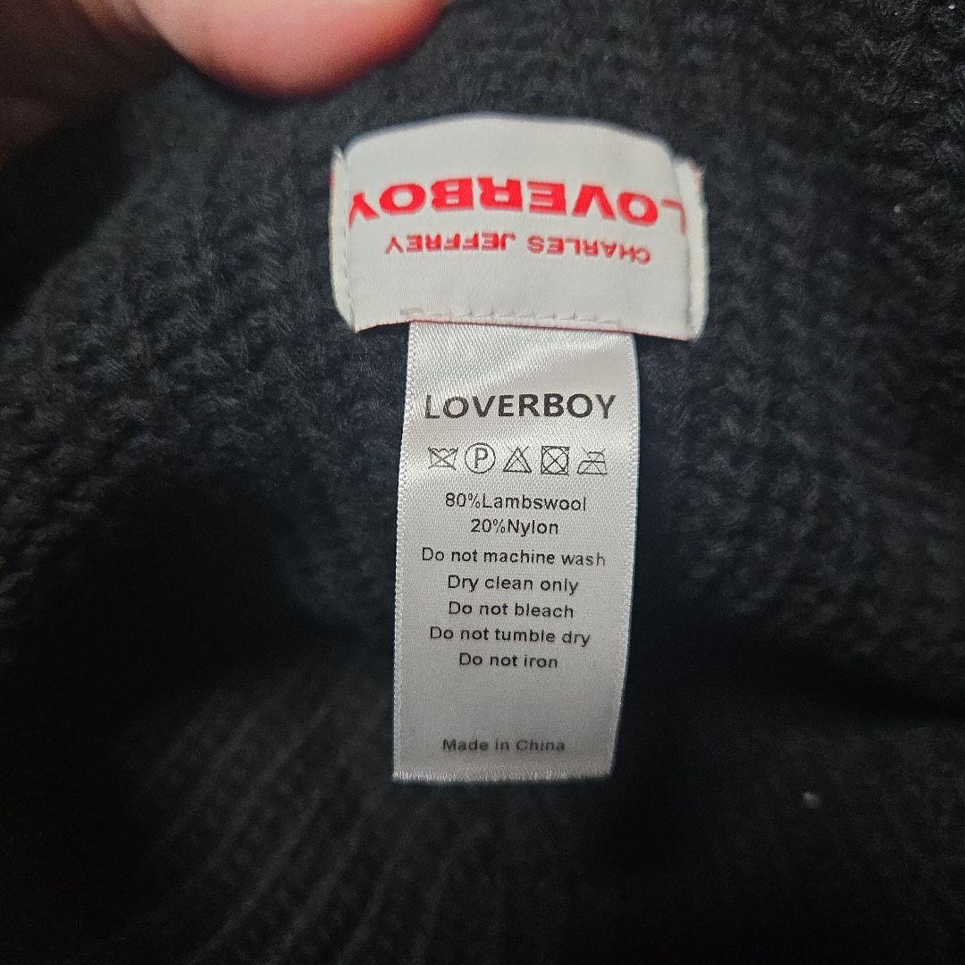 Charles Jeffrey Loverboy 猫耳ニット帽 黒