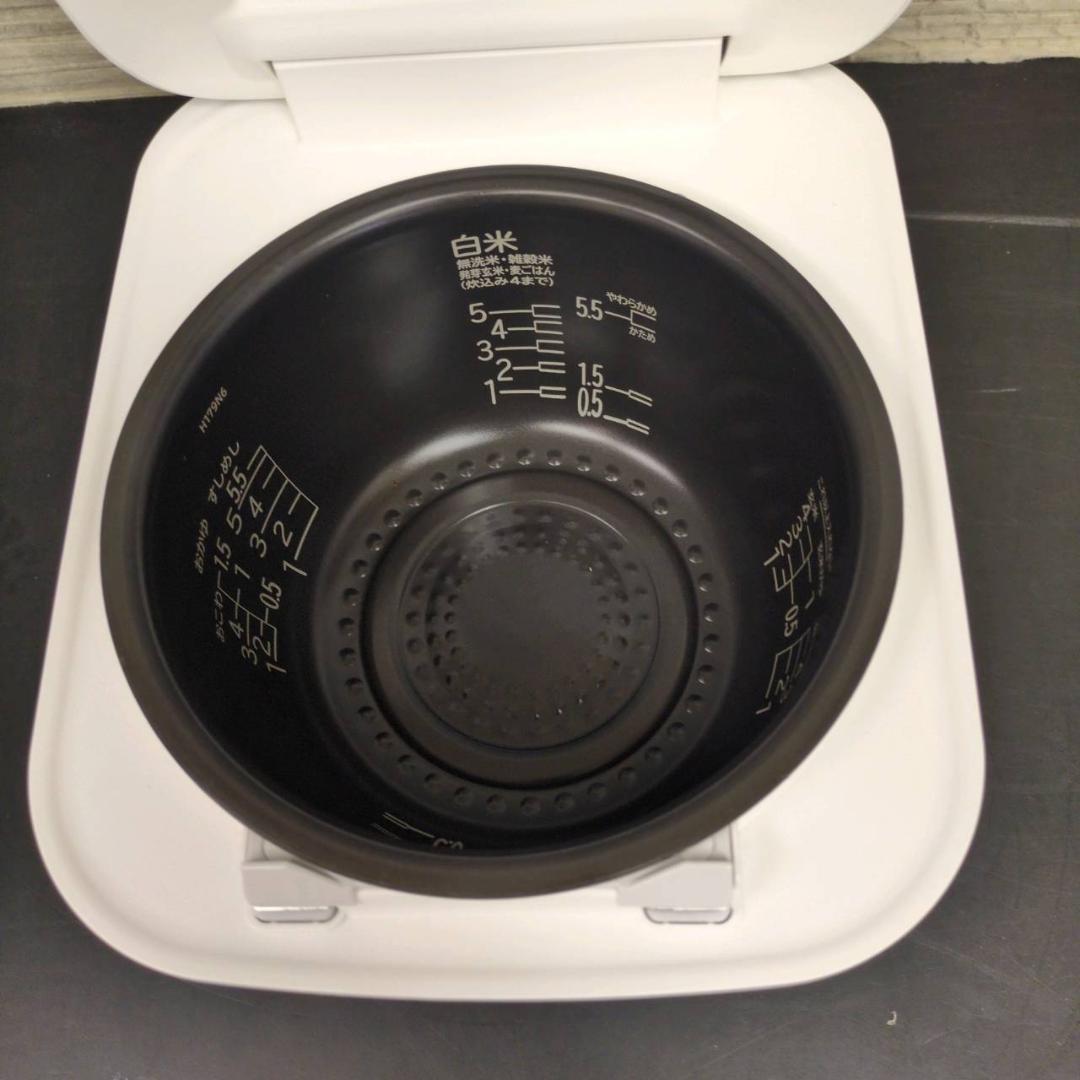 ☆美品 日立　IH炊飯器　圧力&スチームふっくら御膳　RZ-V100HM