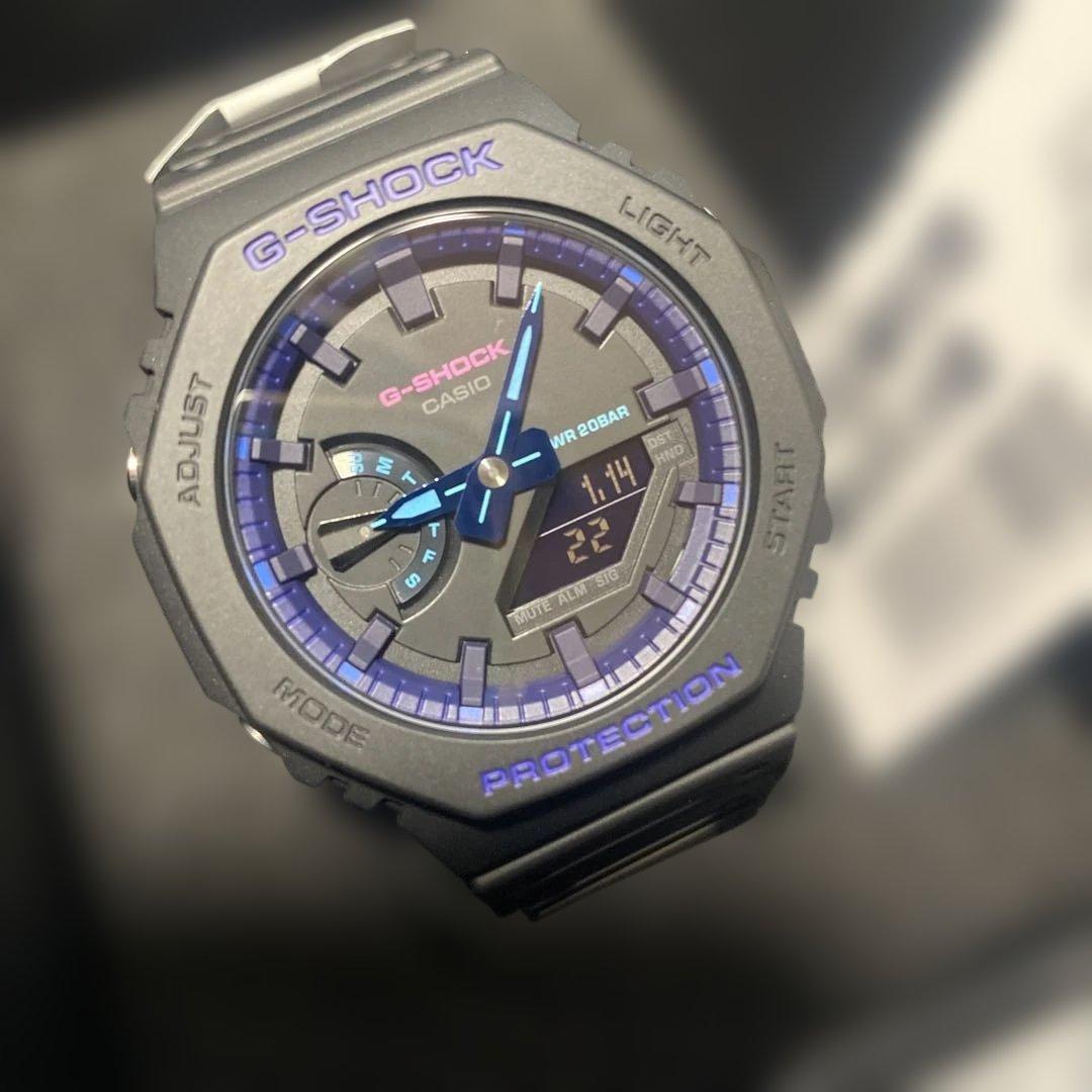 カ*チ様 カシオ G-SHOCK GA-2100VB 1AJF カシオーク 未使