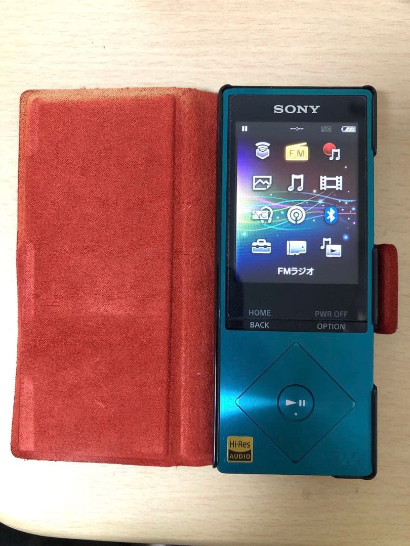 【超美品】SONY NW-A26HNデジタルオーディオプレーヤー 青