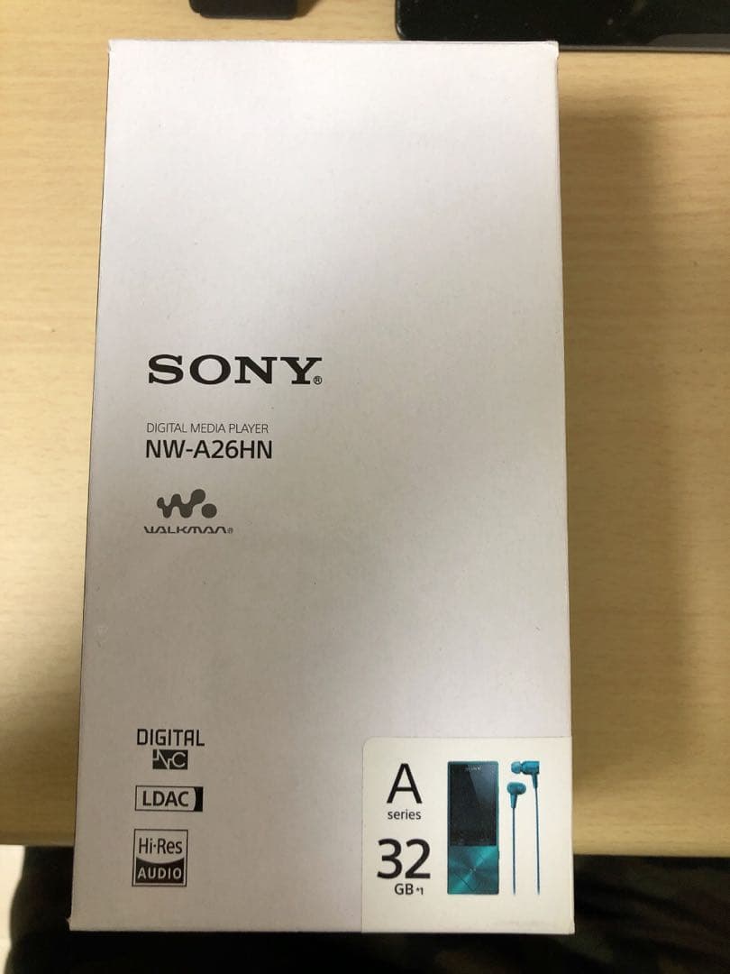 【超美品】SONY NW-A26HNデジタルオーディオプレーヤー 青