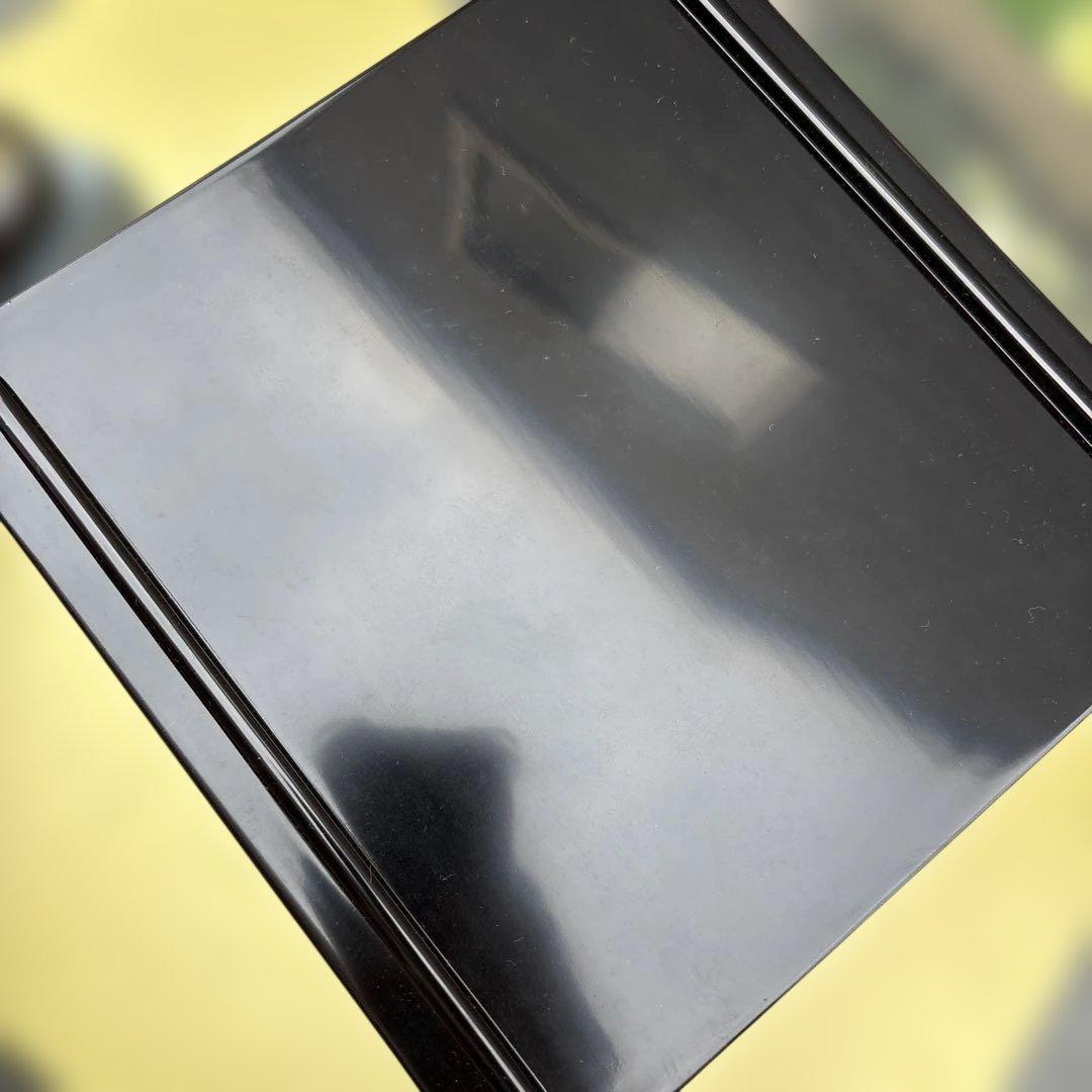 輪島塗・菊・沈金・二段重