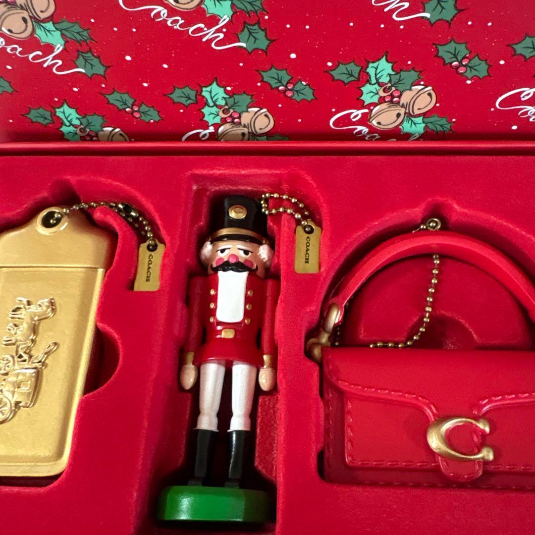COACH ノベルティ　クリスマスオーナメントセット