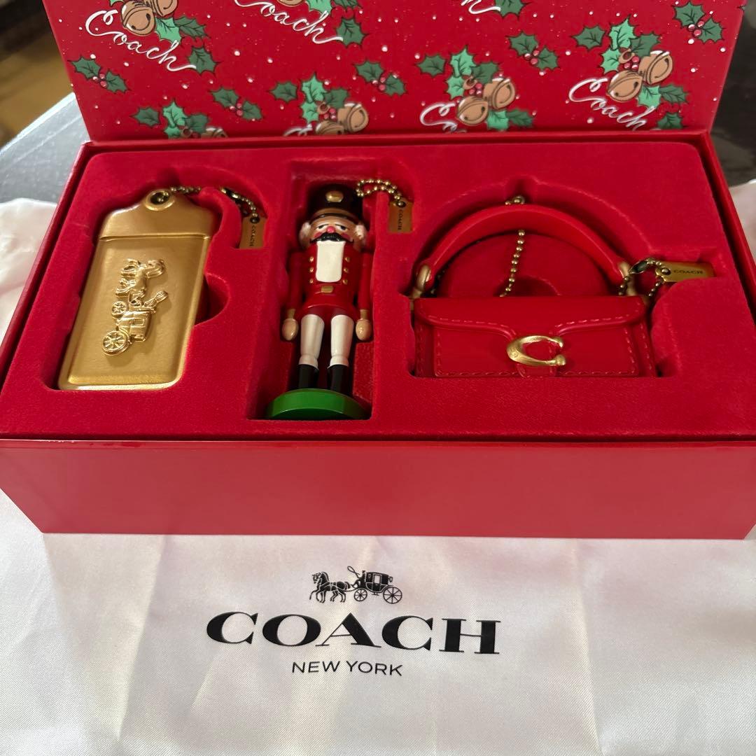 COACH ノベルティ　クリスマスオーナメントセット