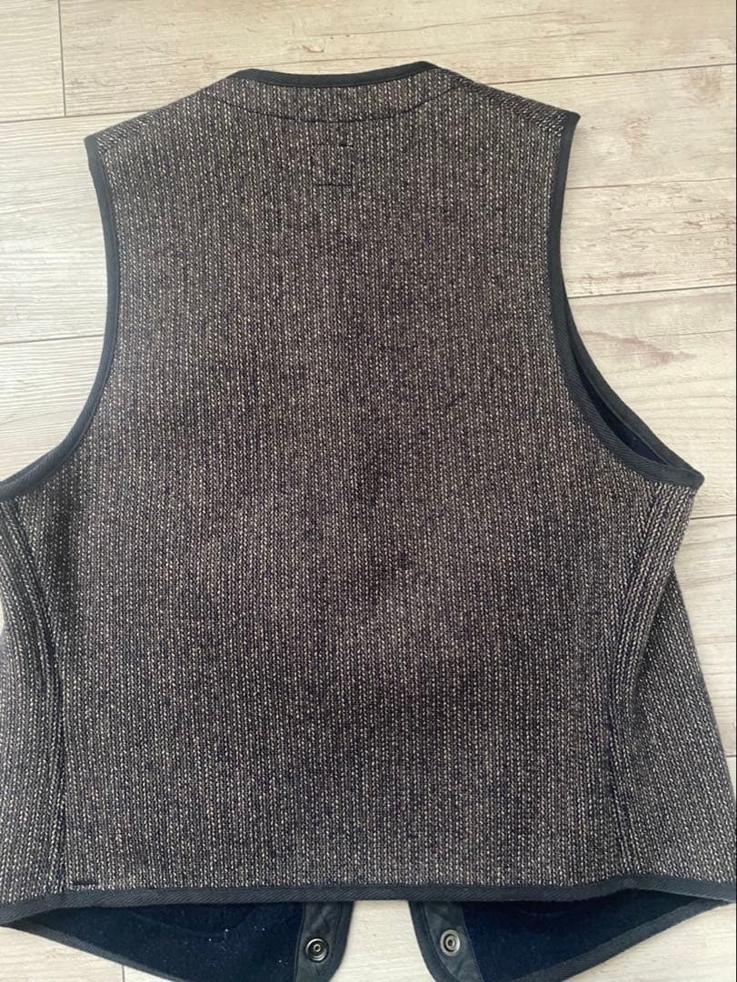 【アイテム】 ANATOMICA アナトミカ ブラウンズビーチ ウール　ベスト
