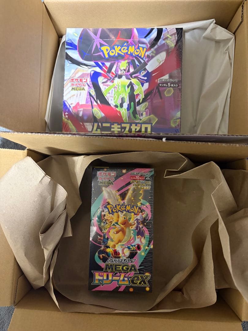 メガドリームEX ムニキスゼロ BOX セット 新品未開封 シュリンク付き