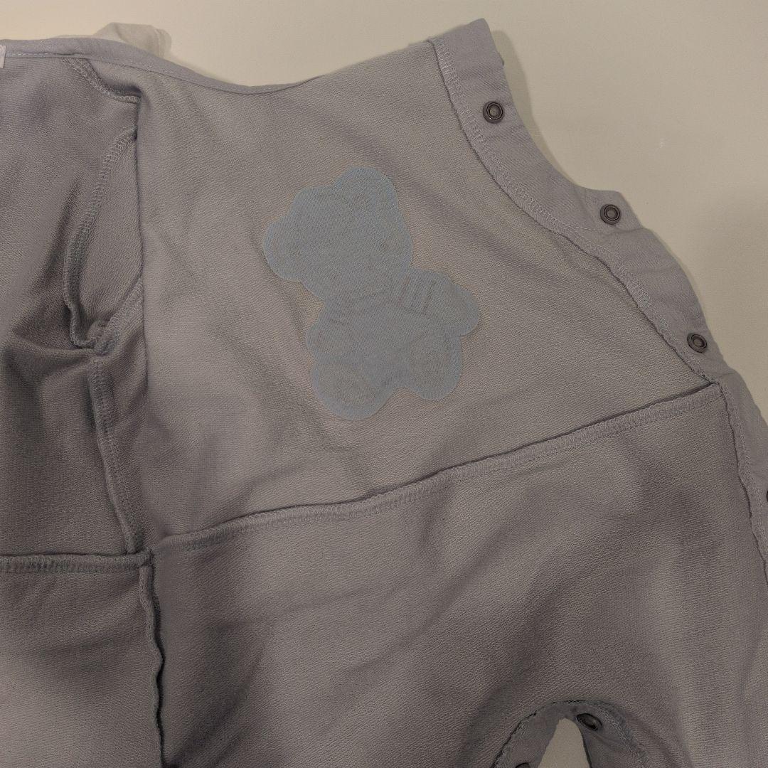 familiar ブルー ロンパース 70　水通しのみ✨️