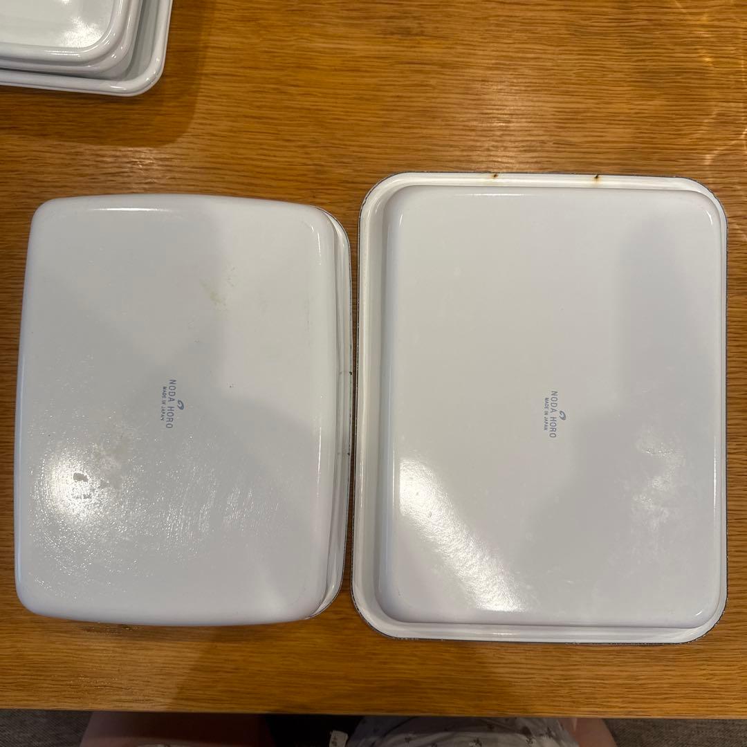 野田琺瑯とチャーミークリア13点まとめ売り