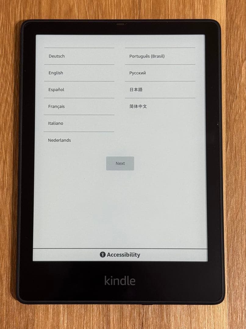 【美品】Kindle Paperwhite第11世代 32GB 純正カバー付