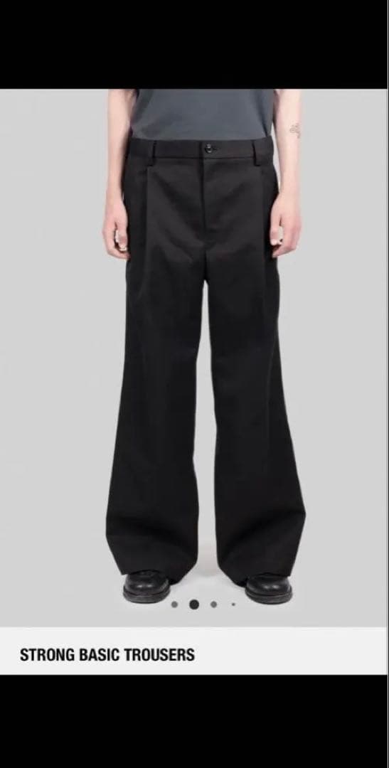 STRONG BASIC TROUSERS 005 ours サイズ44