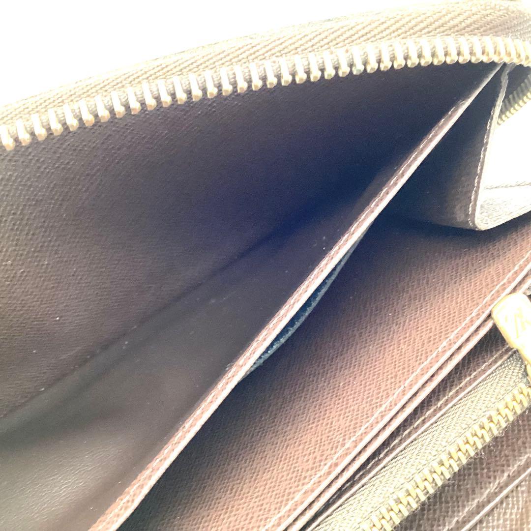 ルイヴィトン　ダミエ柄　ジッピーウォレット　正規品　メンズ　レディース