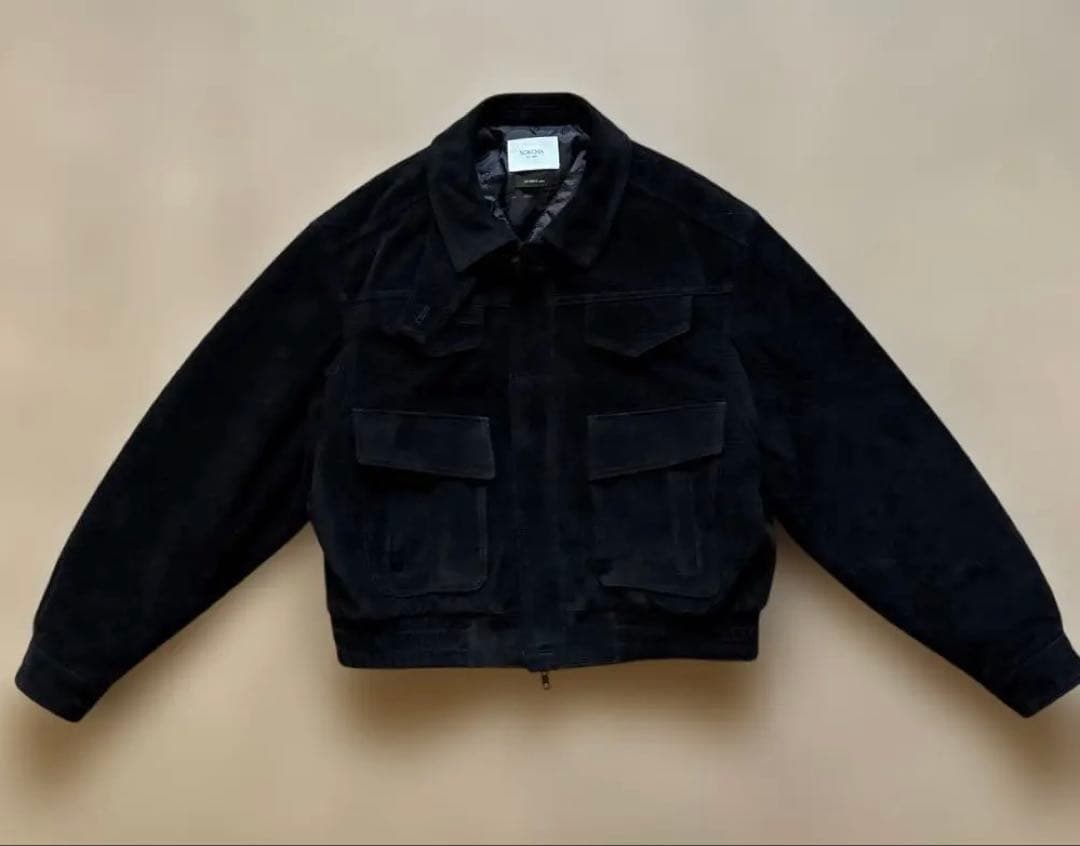 nokcha キルティングライナー スエードジャケット AUTHENTIC 本革