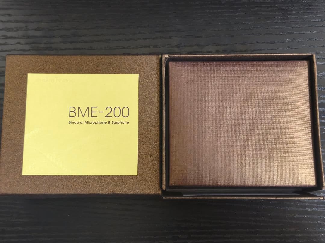 Adphox BME-200 バイノーラルマイク イヤホン